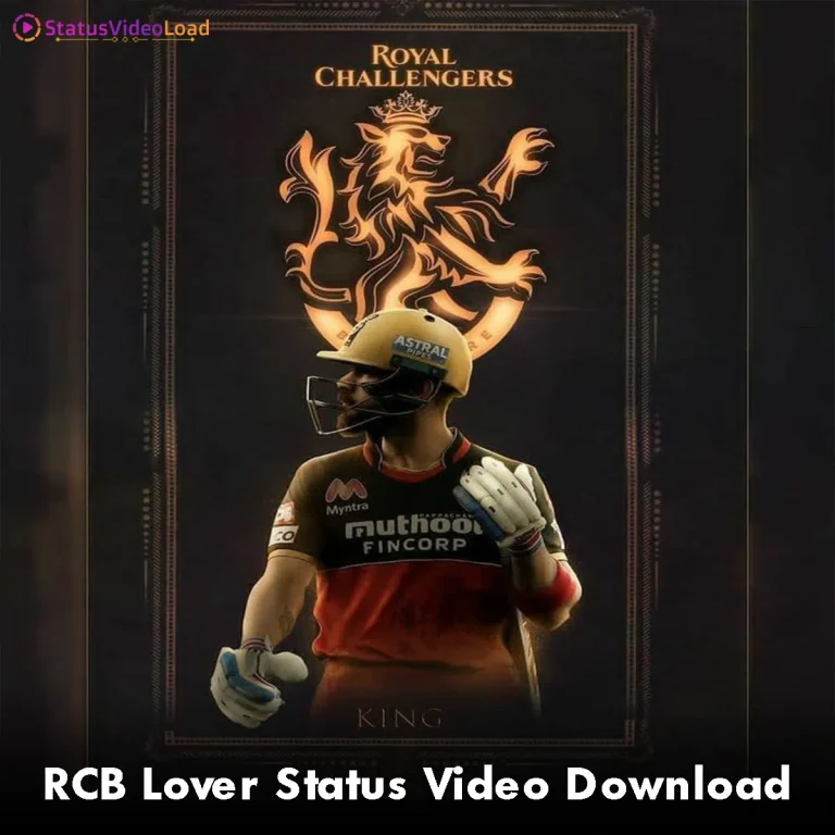 RCB Lover Status Video Download