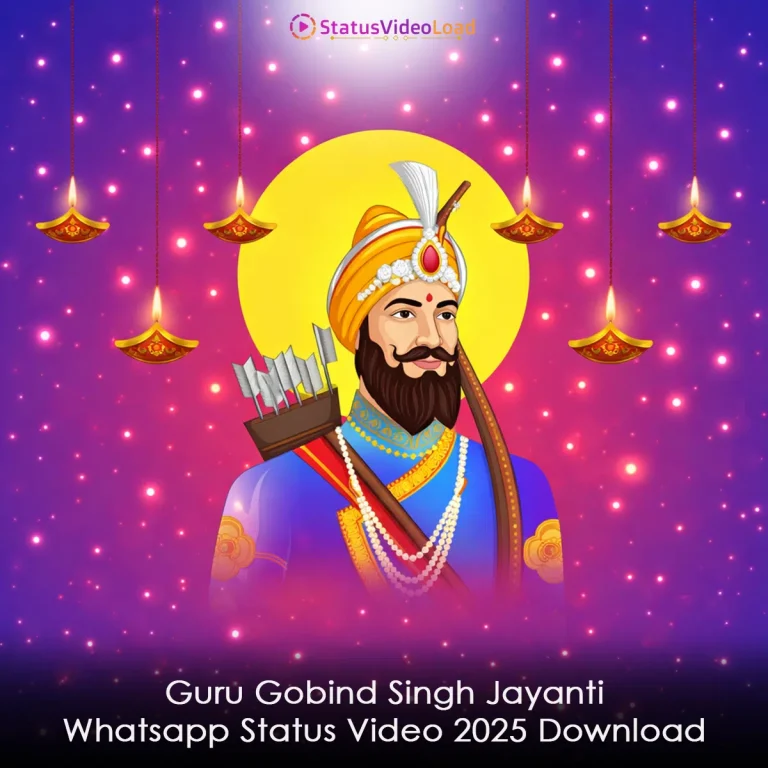 Guru Gobind Singh Jayanti Whatsapp Status Video 2025 Download