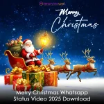 Merry Christmas Whatsapp Status Video 2025 Download