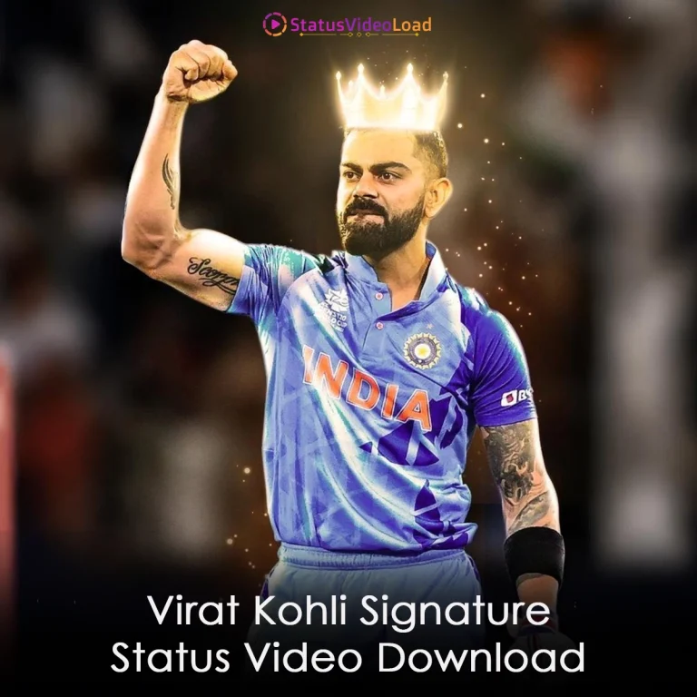 Virat Kohli Signature Status Video Download