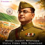 Netaji Jayanti Whatsapp Status Video 2026 Download