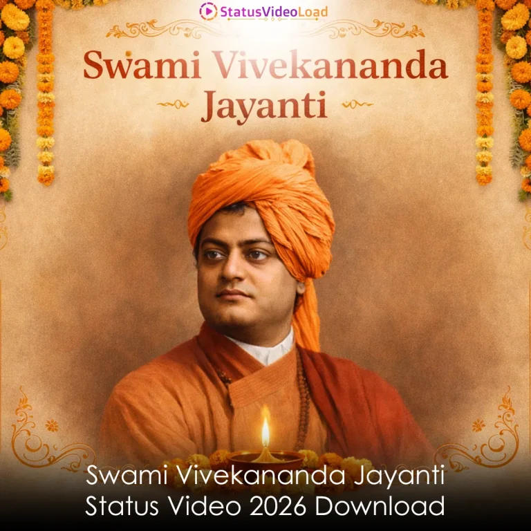 Swami Vivekananda Jayanti Status Video 2026 Download