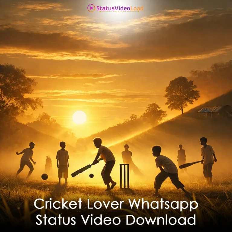 Cricket Lover Whatsapp Status Video Download