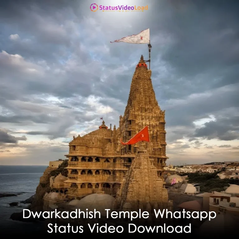 Dwarkadhish Temple Whatsapp Status Video Download