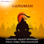 Hanuman Jayanti Whatsapp Status Video 2026 Download