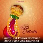 Happy Gudi Padwa Whatsapp Status Video 2026 Download
