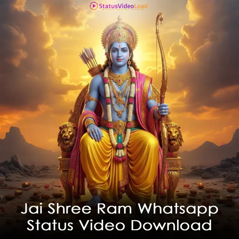 Jai Shree Ram Whatsapp Status Video Download