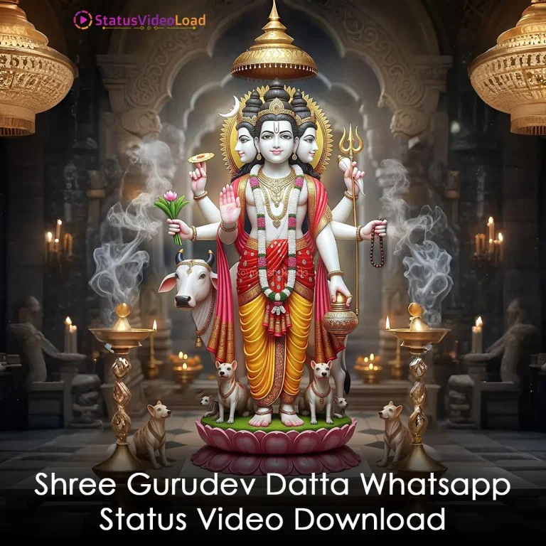 Shree Gurudev Datta Whatsapp Status Video Download