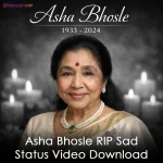Asha Bhosle RIP Sad Status Video Download