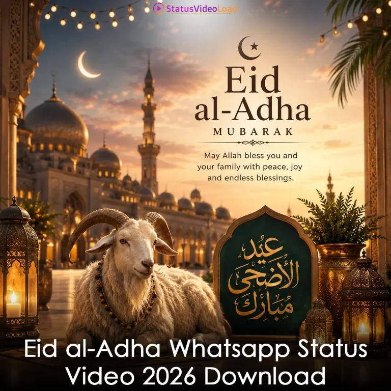 Eid al-Adha Whatsapp Status Video 2026 Download