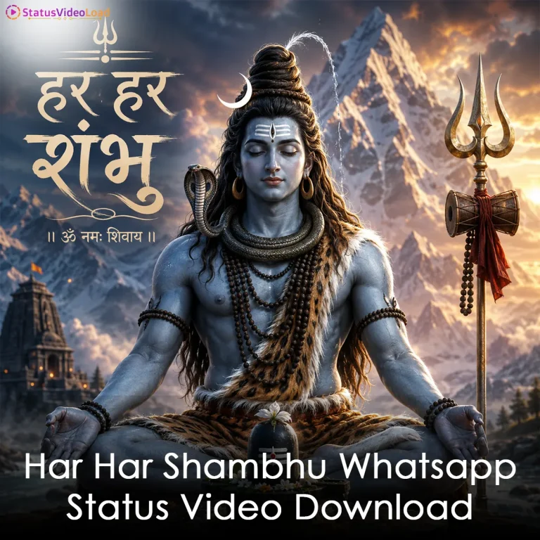 Har Har Shambhu Whatsapp Status Video Download