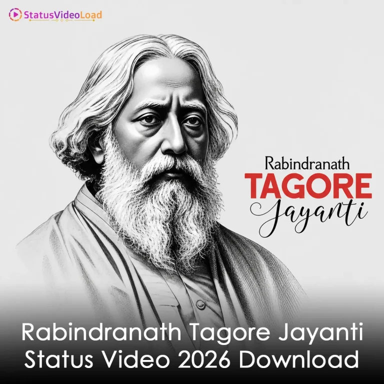 Rabindranath Tagore Jayanti Status Video 2026 Download
