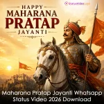 Maharana Pratap Jayanti Whatsapp Status Video 2026 Download