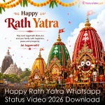 Happy Rath Yatra Whatsapp Status Video 2026 Download