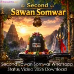 Second Sawan Somwar Whatsapp Status Video 2026 Download
