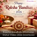 Raksha Bandhan Whatsapp Status Video 2026 Download
