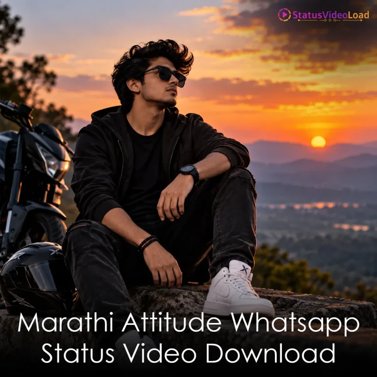 Marathi Attitude Whatsapp Status Video Download