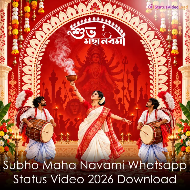 Subho Maha Navami Whatsapp Status Video 2026 Download